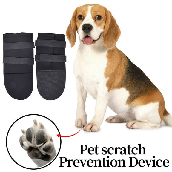 Dog Paw Protectors under $5! Yannianjz Dog Paw Protective Gear Ankle and Feet Cover for Outdoor Sports Diving Cloth Shoe Covers for Large Medium Small Dogs