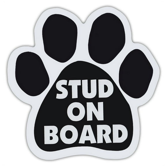Dog Paw Shaped Magnets: Stud On Board | Dogs, Gifts, Cars, Trucks