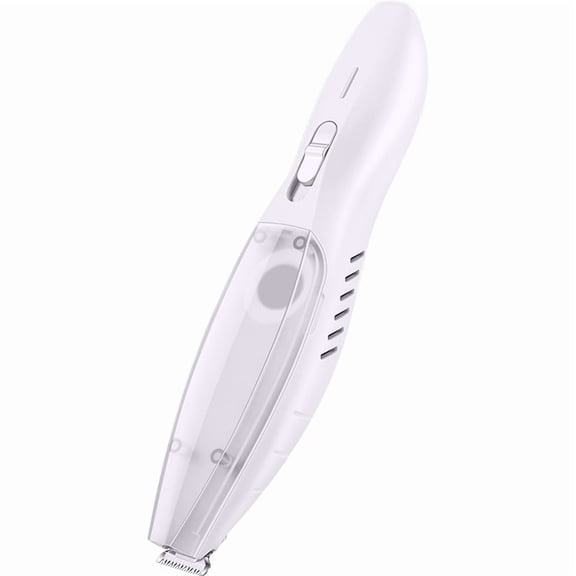 Dog Paw Trimmer, Low Noise Paw Trimmers for Dog's Feet with Hair-Suction, Safety Cordless Electric Dog Clippers for Grooming, Rechargeable Cat Shaver for Paws, Ears, Face