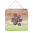 thumbnail image 1 of Dog Paw Watercolor Wall or Door Hanging Prints, 1 of 3