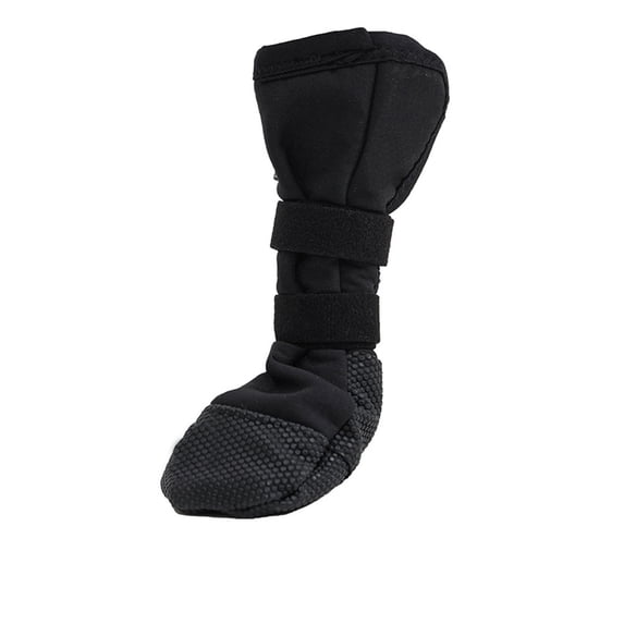 Dog Paws Protector Boot, Large Size Water Resistant Soft Recovery Shoe, Breathable Pet Footwear, for Dog Wound Care 4 Pack 3.90*3.50In