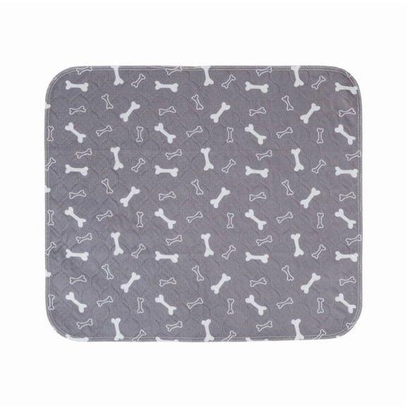 Dog Pee Pads, 2026 Upgraded No Training Required 4-Layer Leak-Proof Reusable Super Absorbent Dog Training Pads for Enjoy Cleaner Floors (Gray, 12x12 in)
