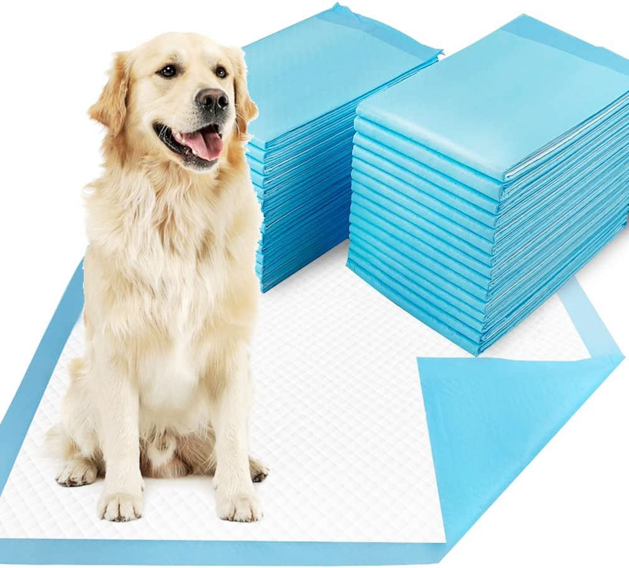 Dog Pee Pads Extra Large 24"x34", 20 Count Super Absorbent Pee Pads for Dogs, Disposable Urine Bed Pads for Doggie, Thicken XXL Puppy Pads, Piddle Pads X-Large for Indoor, Outdoor Use