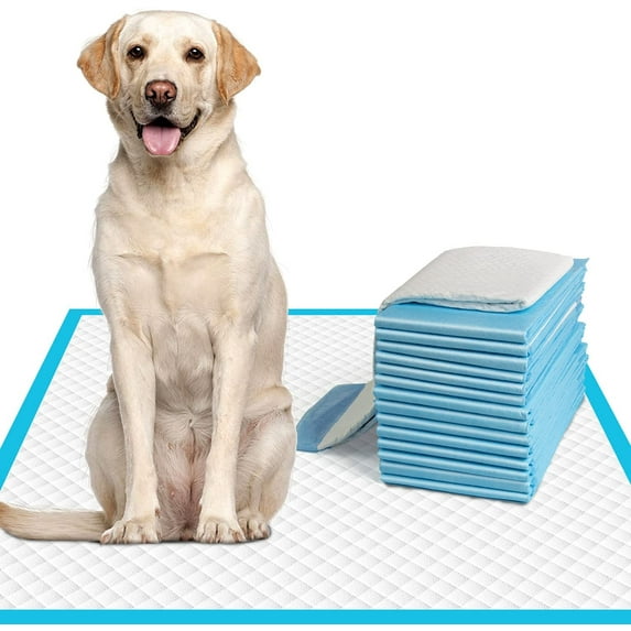 Dog Pee Pads Extra Large 28"x34", X-Large Training Puppy Pee Pads Super Absorbent & Leak-Proof, XL Disposable Pet Piddle Pad and Potty Pads for Dogs, Puppies, Doggie (18 Count)