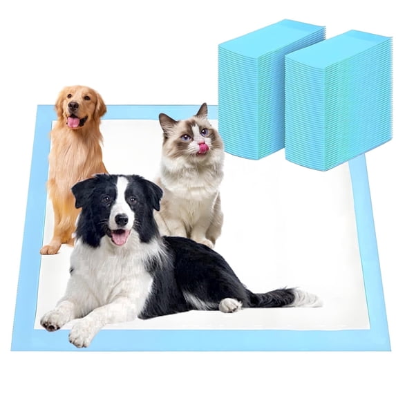 Dog Pee Pads Extra Large 36"x51", 40 Count Large Puppy Training Pads with Adhesive Tabs, 7 Layers Thick, Super Absorbent, Leak-Proof, Quick-Dry, Potty Pads for Dogs and Puppies