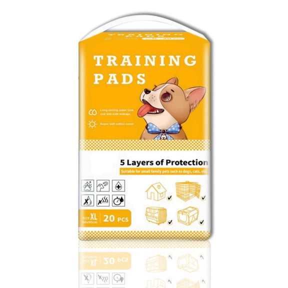 Dog Pee Pads Extra Large Super Absorbent Pee Pads for Dogs,Disposable Urine Bed Pads for Doggie,Thicken Puppy Pads,Piddle Pads for Indoor, Outdoor Use(23.6*35.4Inch,1Pack/20PCS)