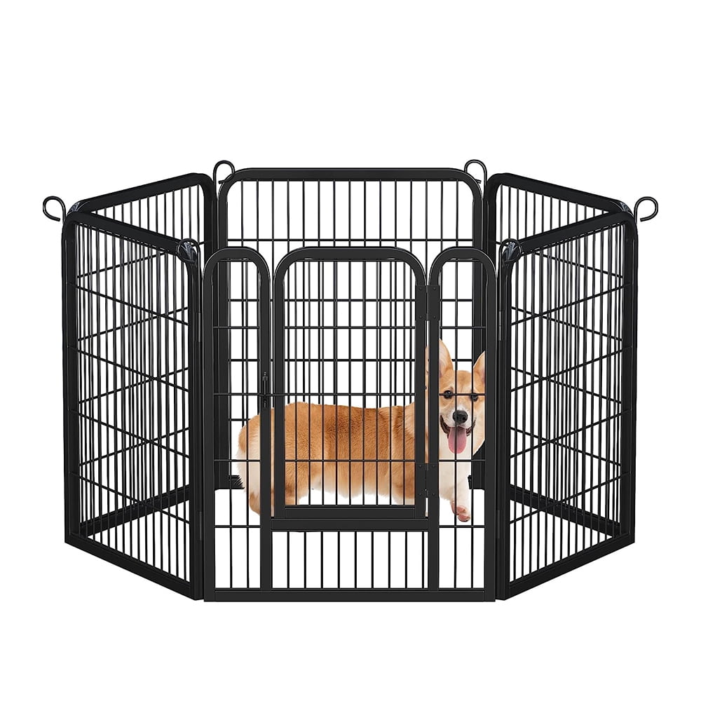 Dog Pen, 6 Panels 32 Inch Puppy Playpen for Ducks, Bunny, Heavy Duty ...