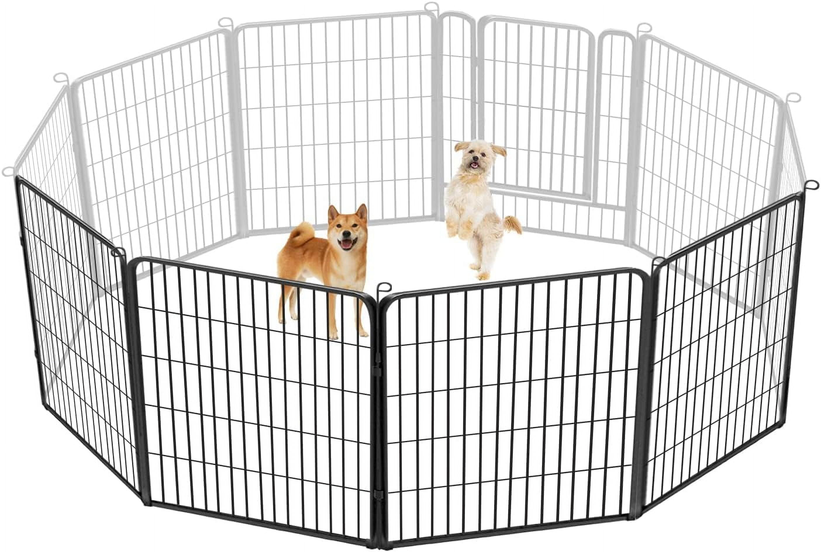 Dog Pen Outdoor Dog Fence Puppy Playpen Dog Playpen, 32 inch Pet