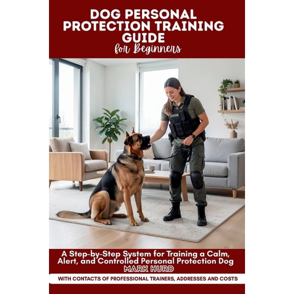 Positive Reinforcement Pet Home Dog Personal Protection Training Guide for Beginners: A Step-by-Step System for Training a Calm, Alert, and Controlled P, (Paperback)