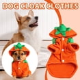 thumbnail image 1 of Dog Pet Halloween Pumpkin Costume Funny Hoodies Pet Festival Costume Clothes Dogs Halloween Cosplay Sweater Halloween Pumpkin Dog Clothes(XL,Saffron), 1 of 6