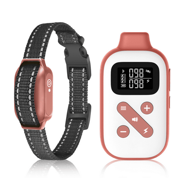 Dog Pet Trainer for Dogs, Shock Collar for Dogs - Waterproof Rechargeable Dog Electric Training Collar with Remote for Small Medium Large Dogs with Beep, Vibration, Safe Shock Modes (8-120 Lbs)