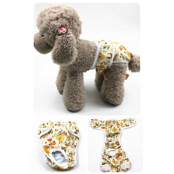 Dog Physiological Pants Diaper Sanitary Washable Female Dog Panties Shorts Underwear Briefs For Dogs Sanitary Panties Xs-xl