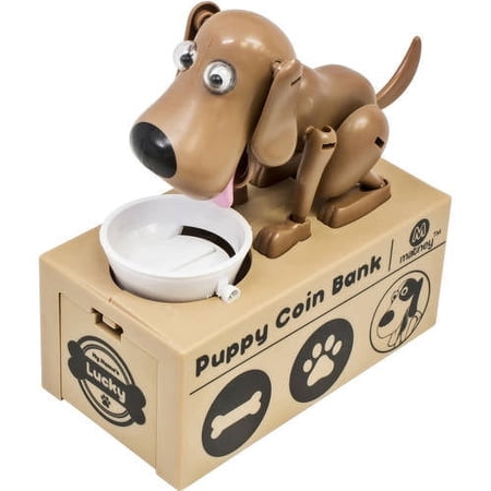Dog Piggy Bank Robotic Coin Toy Money Box