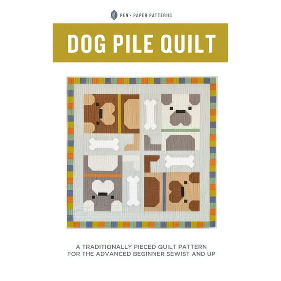 Dog Pile Quilt Pattern by Pen & Paper