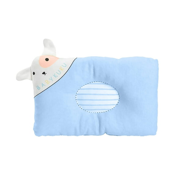 Dog Pillow, Pet Soothing Pillow, Soft Comfortable Machine Washable Dog Sleep Cushion, Blue Cloth Material Non-Slip Stable Design for All Seasons 28x19x2cm
