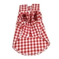 thumbnail image 1 of Dog Plaid Shirt - All-Season Comfort, Soft Breathable Fabric - Stylish Checkered Design for Small Breeds like Teddy - Handsome and Cute Pet Clothing, 1 of 6