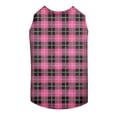 thumbnail image 1 of Dog Plaid Shirt, Classic Checked Pattern, Stylish Pet Apparel, 1 of 4