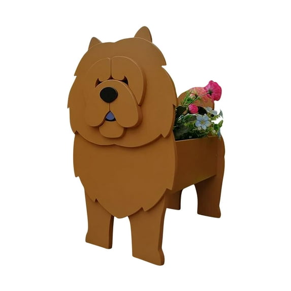 Dog Planter Plant Pots,Cute Pvc Herb Garden Dog Flower Planter,Dog Planters for Indoor/Outdoor Plants,Pet Planter Suitable Gifts for pet Lovers