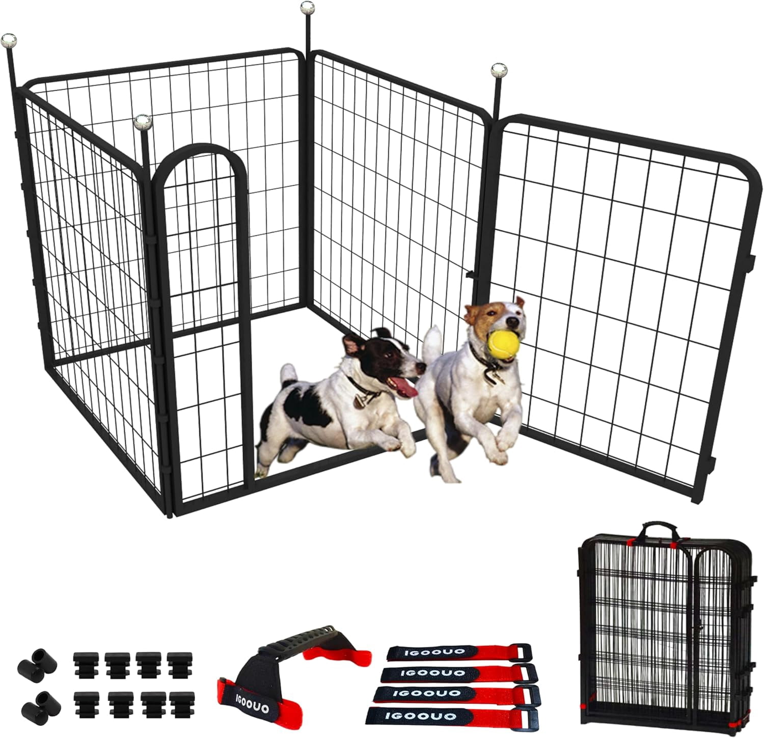 Dog Play Pen Indoors Outdoor 32 Portable Dog Fence With Photo Inspiration