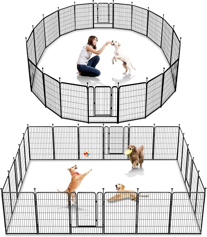 Beautiful view of Portable Dog Playpen With Door