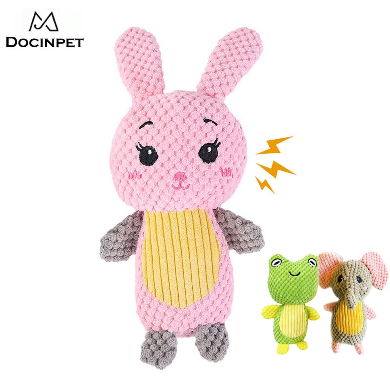 Dog Plush Chew Toys for Small Large Pets Funny Interactive Squeaky