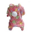 thumbnail image 1 of Dog Plush Clothes Pet Clothes for Medium Dogs Girl 4 Leg Wear Buttons Pet Clothes Hangers Small Rainbow Star Dot Printed Warm Winter Hooded Outerwear Pet Clothes Hangers Small Pet Clothes for Sma, 1 of 9