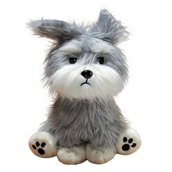 Dog Plush Pillow Cute Pillow Dog Stuffed Animals Funny Soft Plush Toy for Friend Birthday Gift-7.9''
