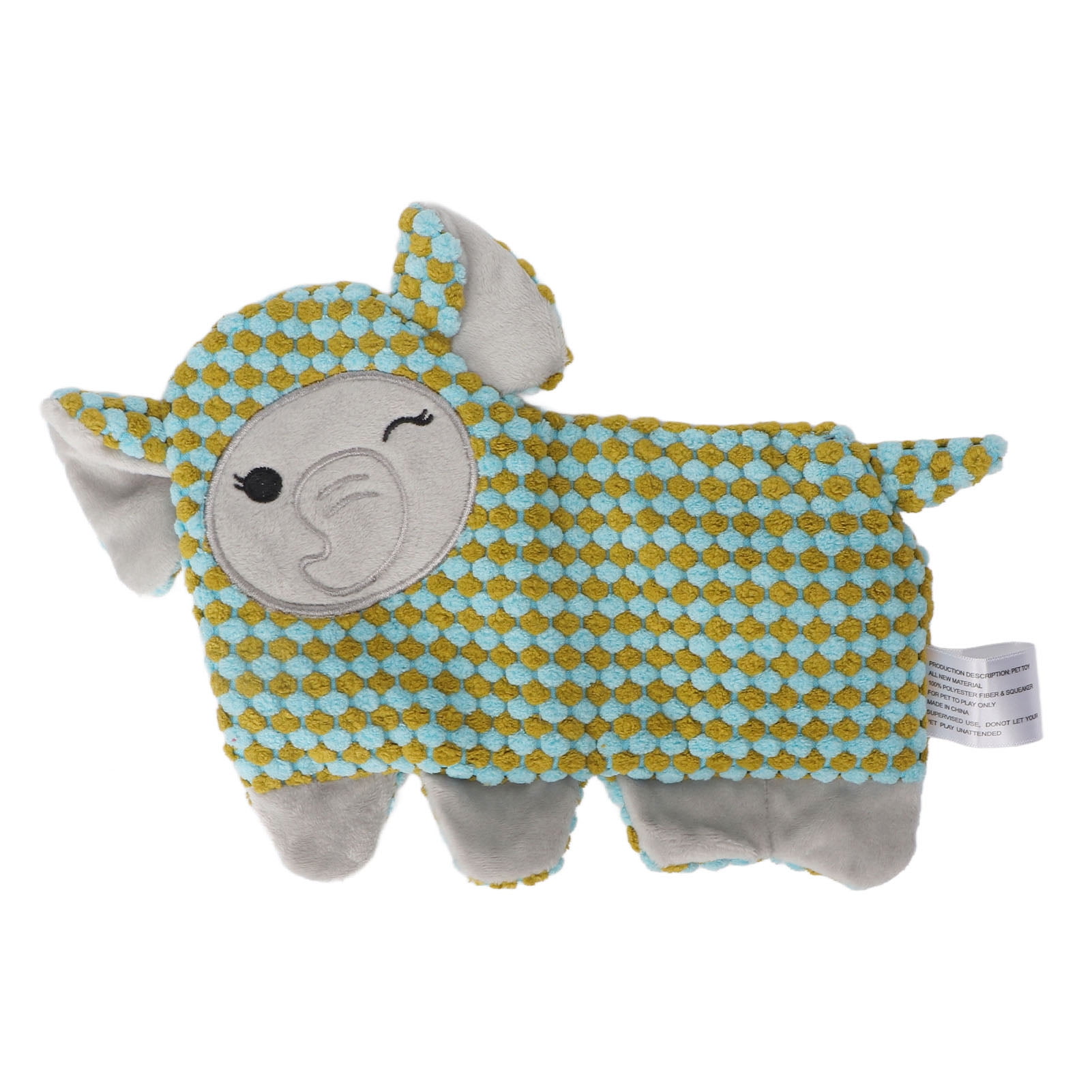 Dog Plush Squeaky Toys Safe Molar Relieve Anxiety Dental Cleaning