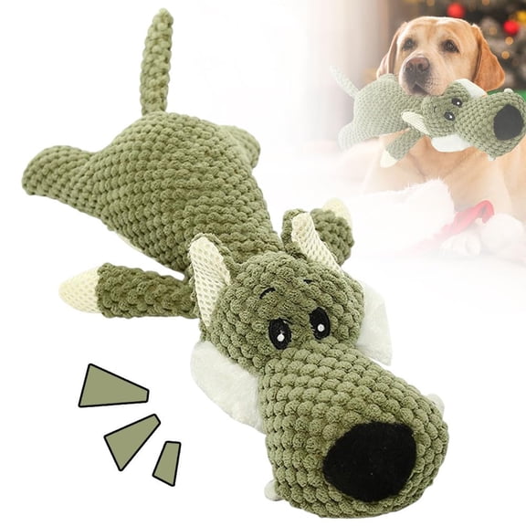 Dog Plush Toys for Aggressive Chewers, Dog Toys Indestructible Dog Puppy Chew Toys, 2026 Interactive Dog Toys for Heavy Chewers Durable Chew Toys Dog Plush Toy
