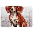 thumbnail image 1 of Dog Polyester Non-Slip Area Rug Floor Mats – Machine Washable Office Mat, 1 of 6