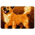 thumbnail image 1 of Dog Polyester Non-Slip Machine Washable Indoor Mat Office Mat Kitchen Rugs, 1 of 6