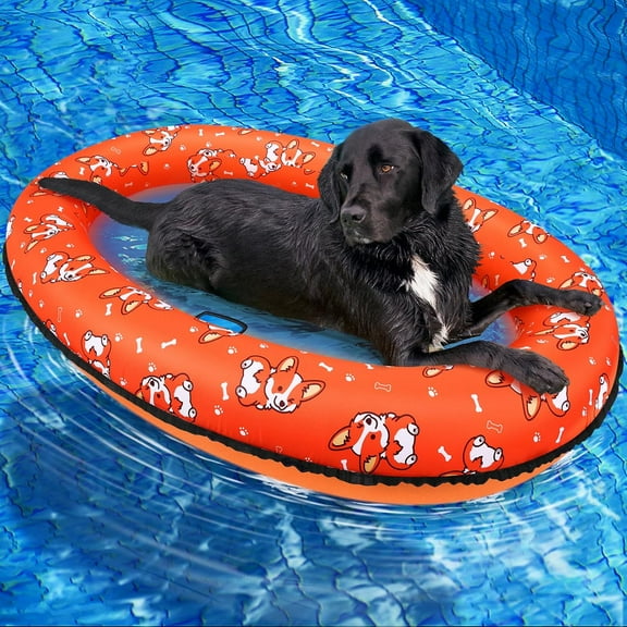 Dog Pool Float, Dog Floats for Pool, Dogs Raft for Small Medium and Large Dogs for Beach, Lake, River Scratch Resistant