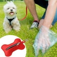 thumbnail image 1 of Dog Poop Bag Dispenser Leash Attachment Organizer for Travel Walking Park and Outdoor Pet Waste Management, 1 of 7