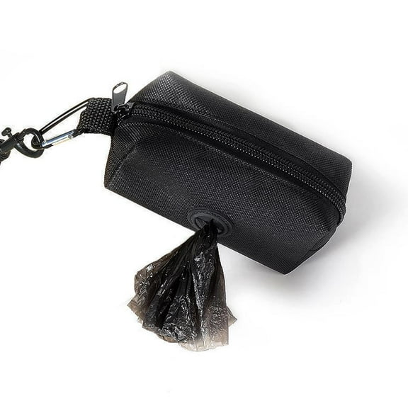 Dog Poop Bag Holder,Stur and Leakproof Poop Bag Holders,Dog Poo Bag Holder with Hook Clip,Dog Waste Bag Holder with Zipper,Portable Poop Bags Holders,for Walking Rning J8P7 Clearance