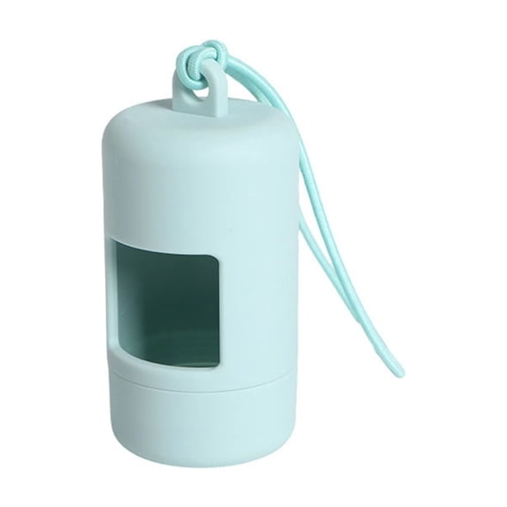 Dog Poop Bag Holder for Leash,Dogs Waste Bag Dispenser with Elastic Loop Protable Lightweight Plastic Holders for Pet Doggy