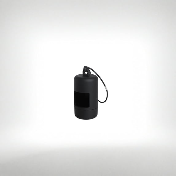 Dog Poop Bag Holder for Leash,Dogs Waste Bag Dispenser with Elastic Loop Protable Lightweight Plastic Holders for Pet Doggy