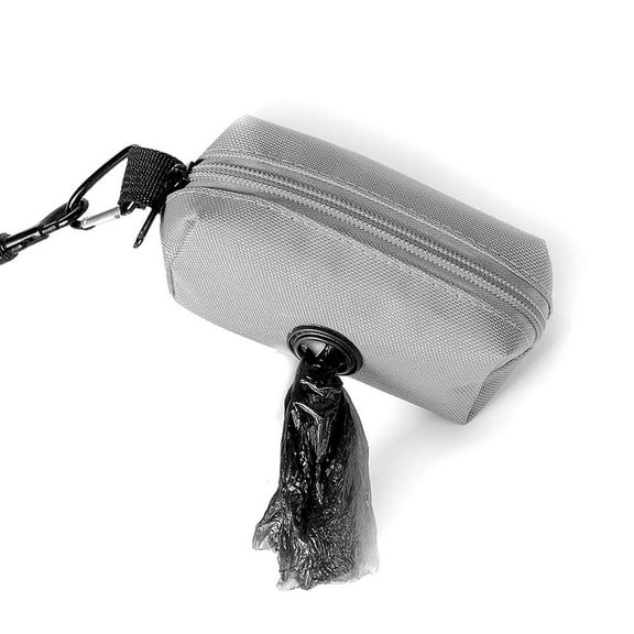 Dog Poop Bag Pet Pick Up Dispenser Puppy Cat Poo Waste Garbage Holder Outdoor J3V5