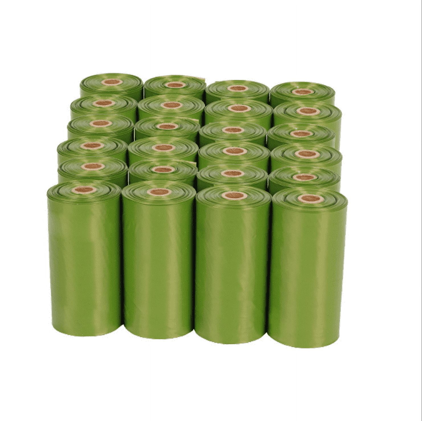 Dog Poop Bags,Extra Thick and Strong Pet Waste Bags for Poop, Opaque Leak Proof Bag, 16 rolls in a box， 9 x 13 inch