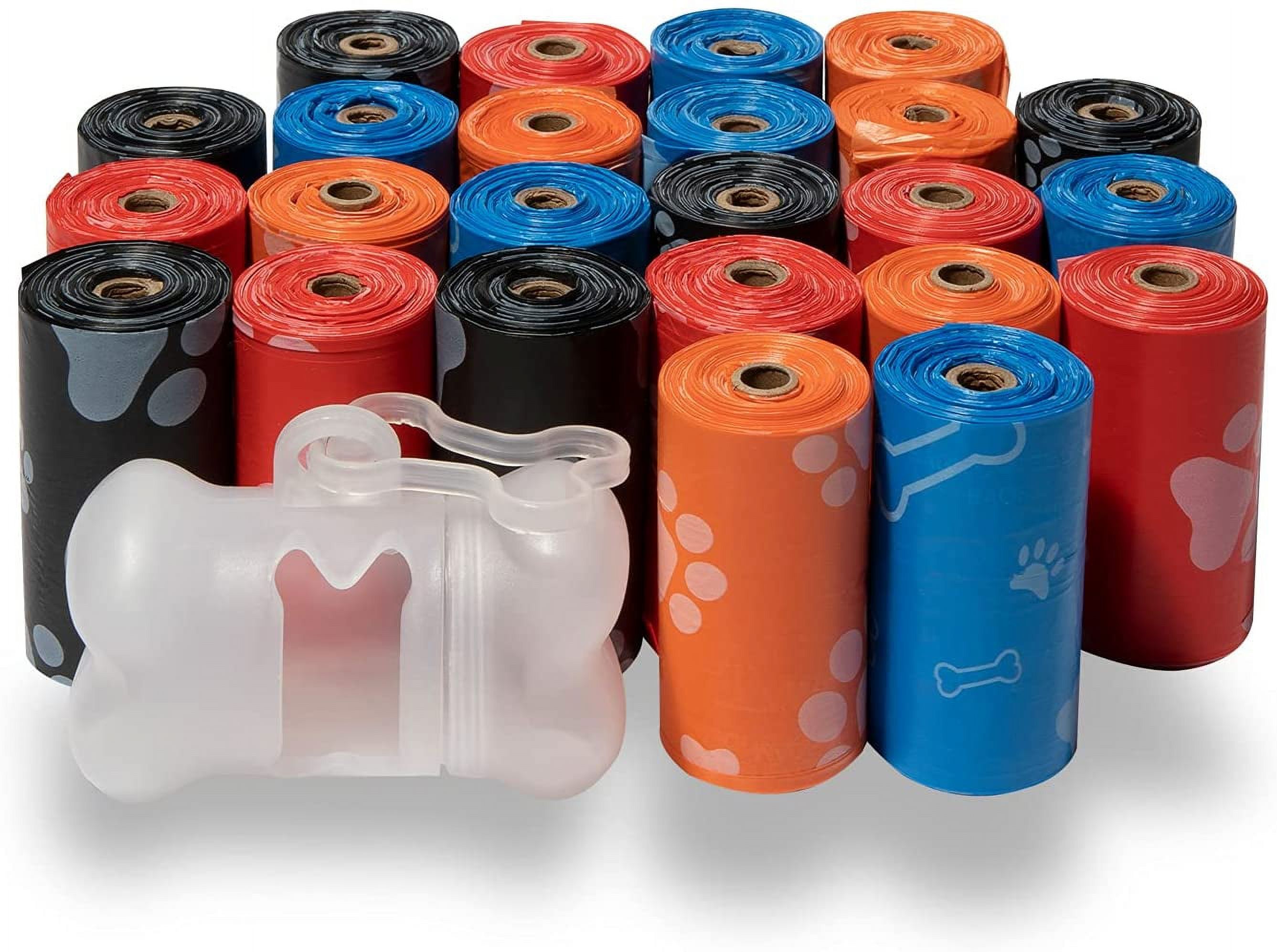 Dog Poop Bags, Roll Replacements for Outdoor Walking and Travel