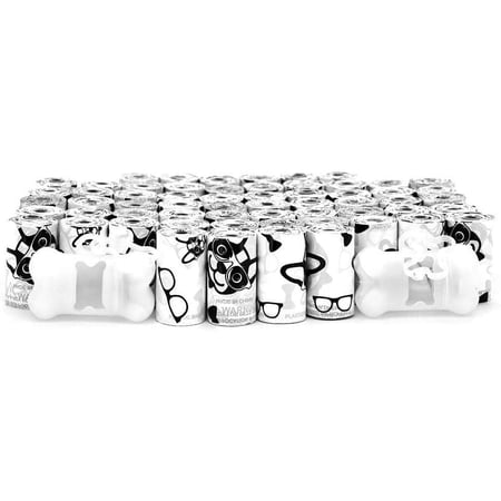 Dog Poop Bags, Roll Replacements for Outdoor Walking and Travel - White, 900 Bags