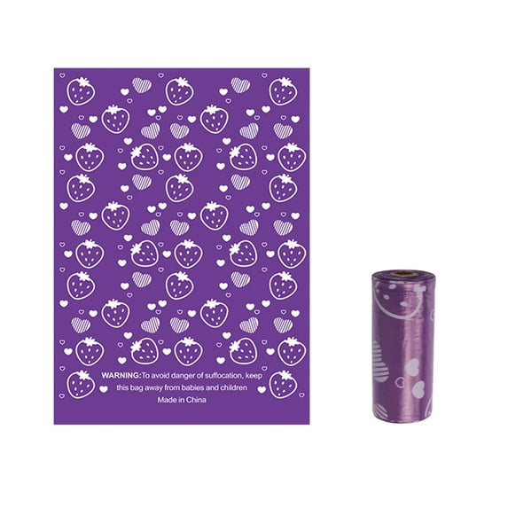 Dog Poop Bags Rolls Lavender Scented, 12 Rolls Leakproof Doggy Poop Bags, 13"x 9" Large Doggie Bags for Poop, Extra Thick Pet Waste Bag for Dogs