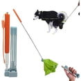 thumbnail image 1 of Dog Poop Catcher With Bag Long Handle Pooper Scooper For Large And Small Dogs For Lawn And Outdoor Use, 1 of 9