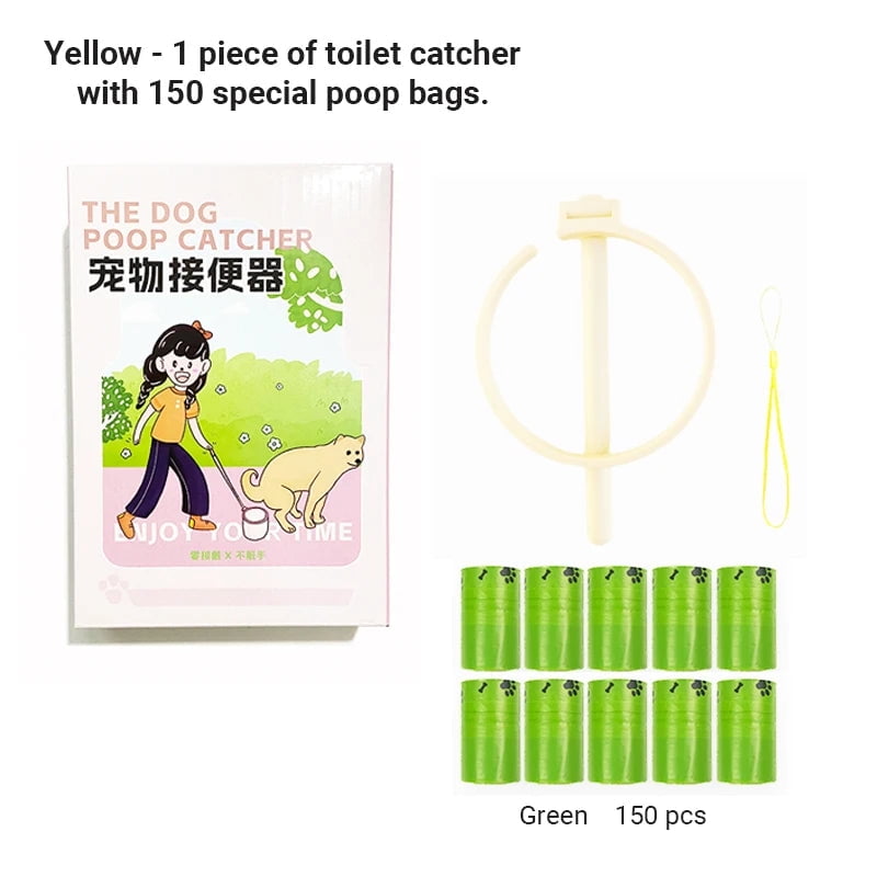 Dog Poop Catcher with Bags - Walmart.com