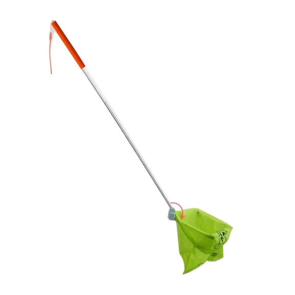 Dog Poop Scooper, Aluminum Pooper Scooper for Dogs, Pooper Scooper with Bag Attachment, Heavy Duty Pooper Scooper, 10X3.5 Inch 1Pc Portable Dog Waste Pick Up Tool Works for Small