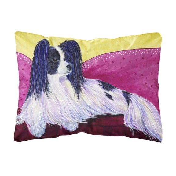 Papillon Decorative Canvas Fabric Pillow