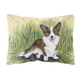thumbnail image 1 of Caroline's Treasures SS8004PW1216 Corgi Decorative   Canvas Fabric Pillow, 12H x16W, multicolor, 1 of 3