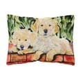 thumbnail image 1 of Dog Portrait/Landscape Painting Fabric Decorative Pillow, 1 of 3