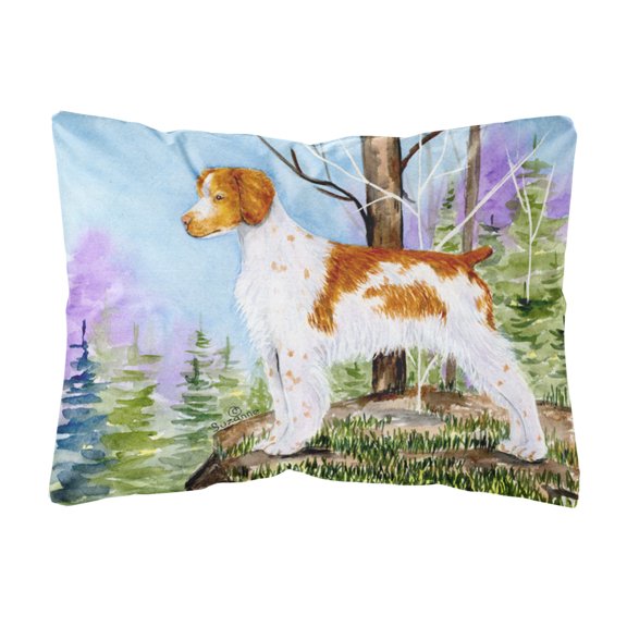 Setter Decorative Canvas Fabric Pillow