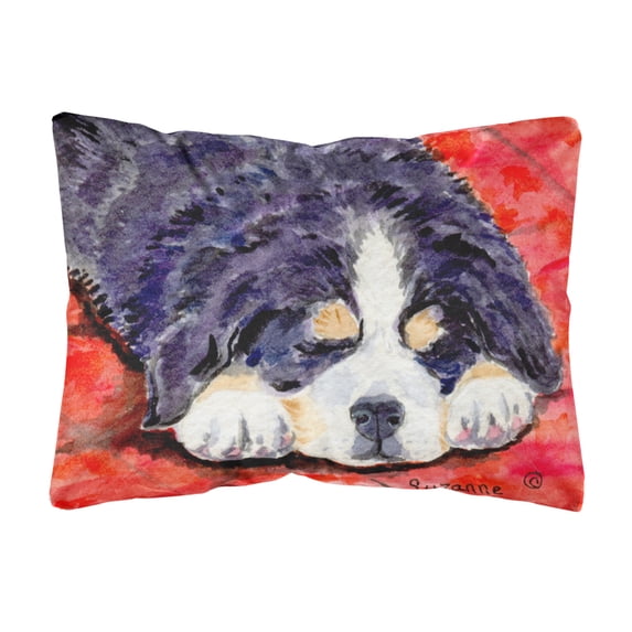 Dog Portrait/Landscape Painting Fabric Decorative Pillow