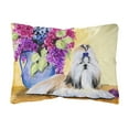 thumbnail image 1 of Caroline's Treasures SS8341PW1216 Shih Tzu Decorative   Canvas Fabric Pillow, 12H x16W, multicolor, 1 of 3